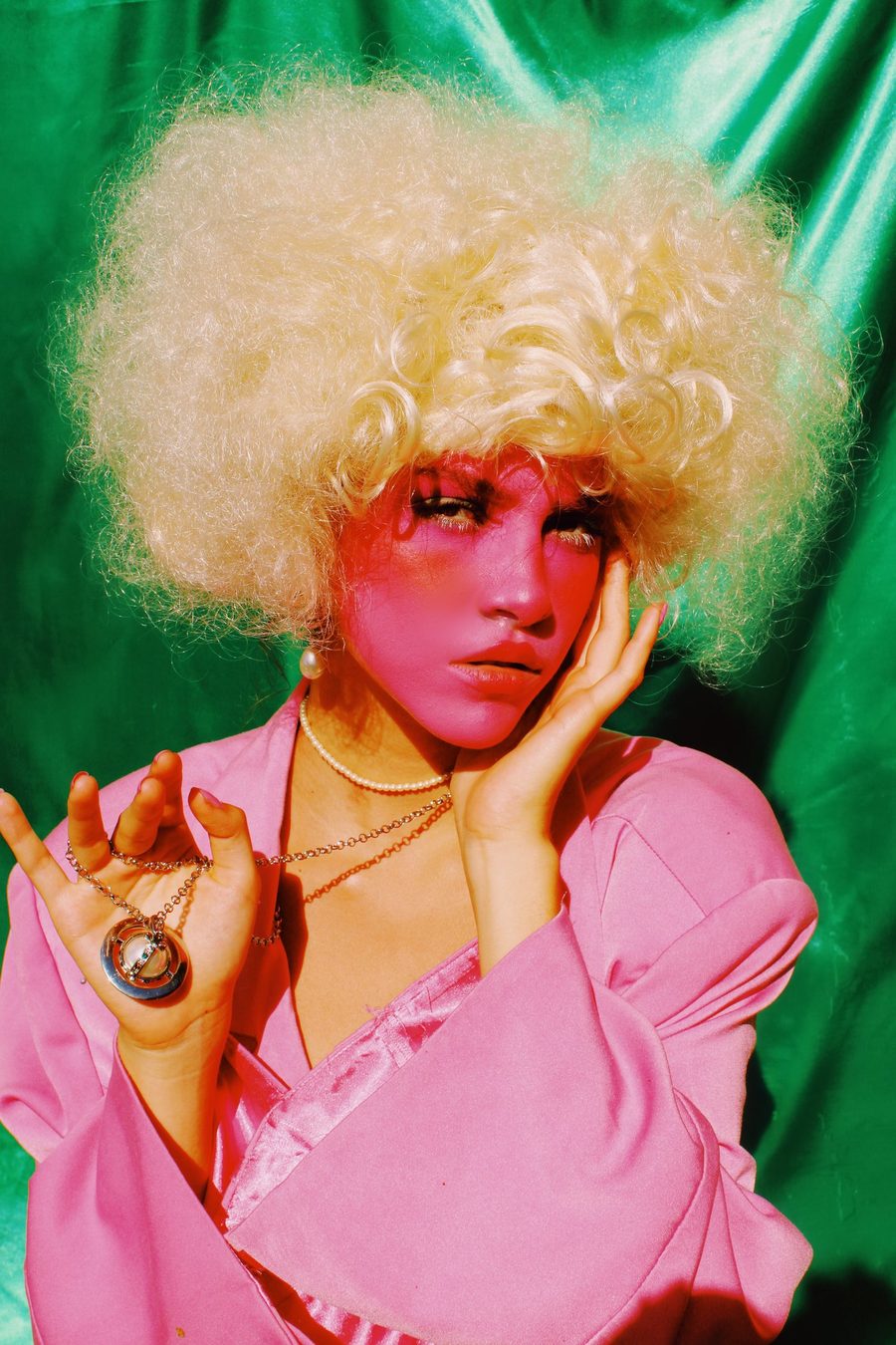 Pink/Green