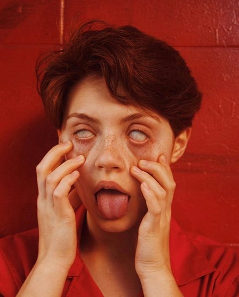 Red eyes